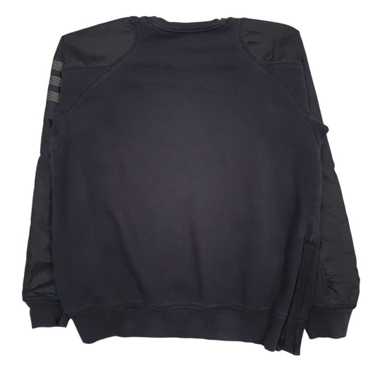 Mens Black Adidas  Crewneck Jumper