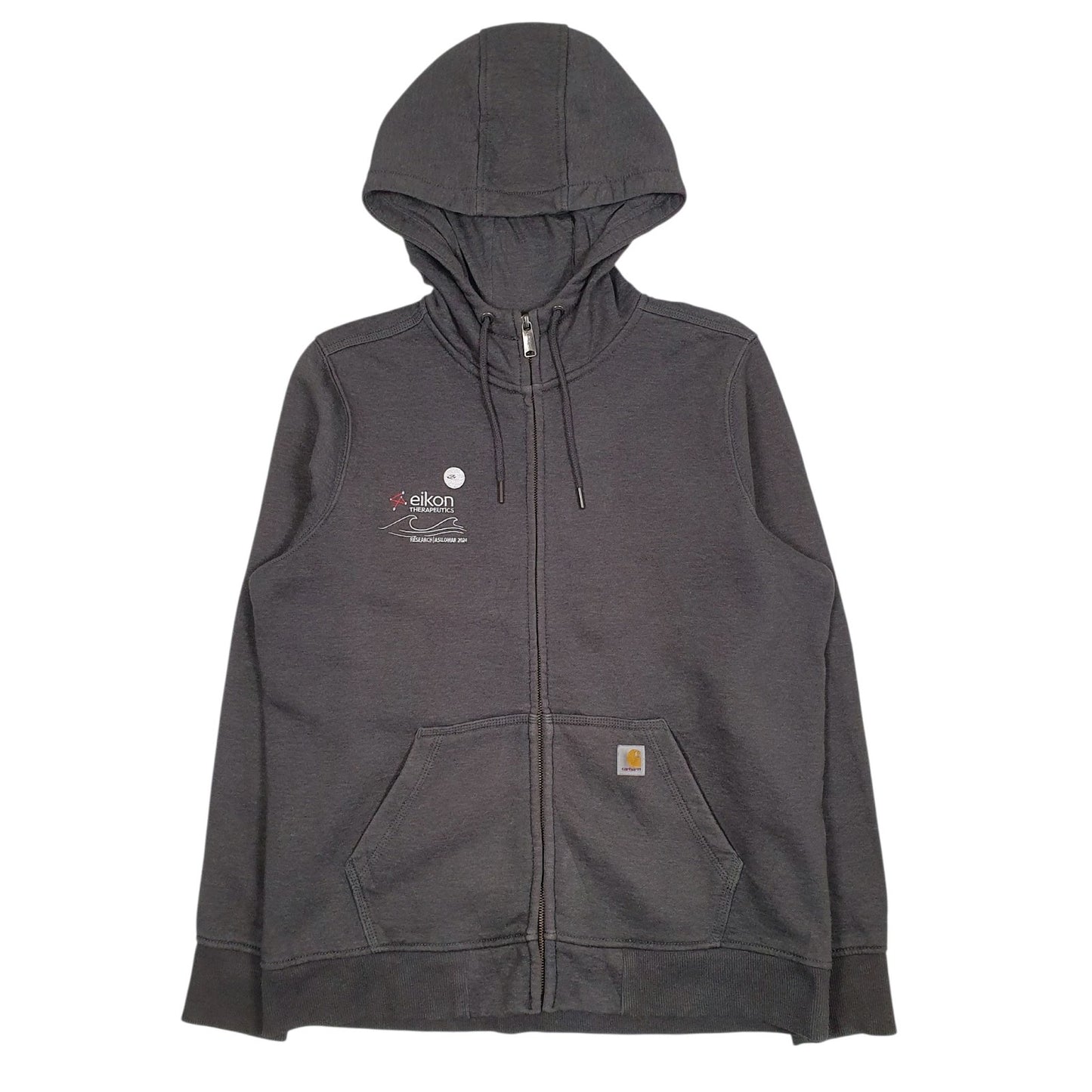 Womens Grey Carhartt  Full Zip Jumper