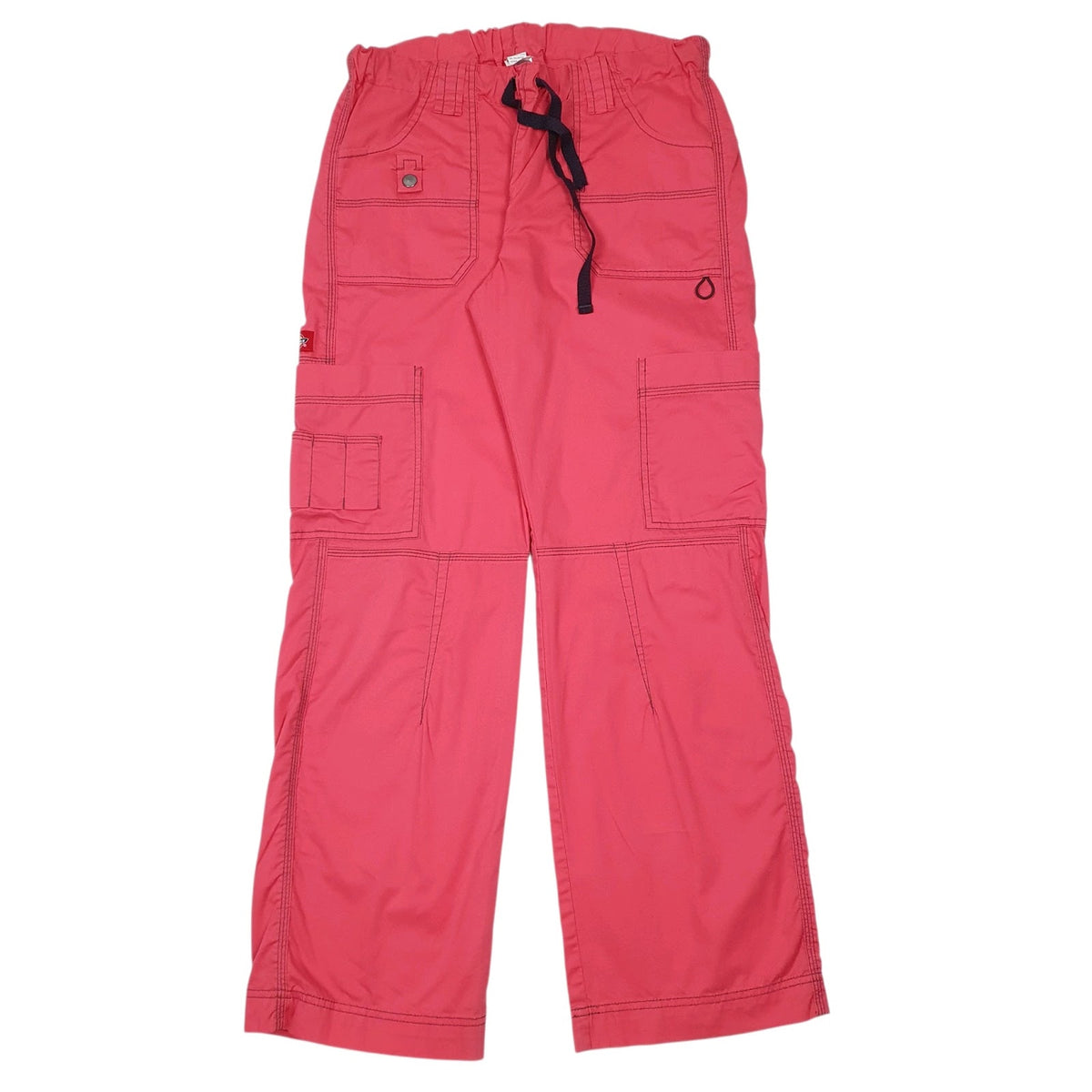 Womens Pink Dickies Vintage Cargo Jogger Trousers