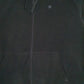 Mens Black Champion  Full Zip Jumper