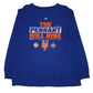 Mens Blue Majestic MLB The Pennvant Will Rise Long Sleeve T Shirt