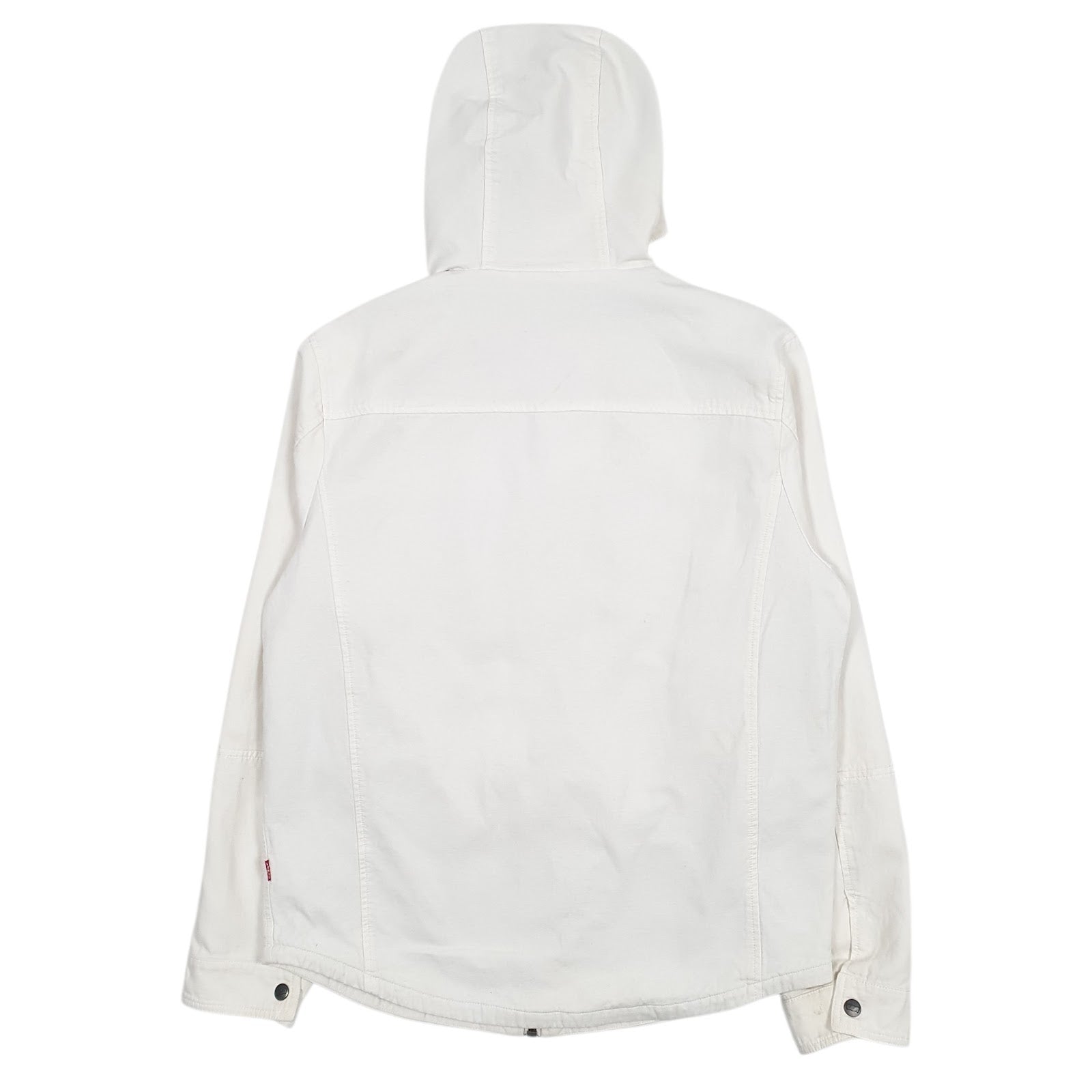 Mens White Levis   Coat