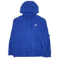 Mens Blue Nike  Hoodie Jumper