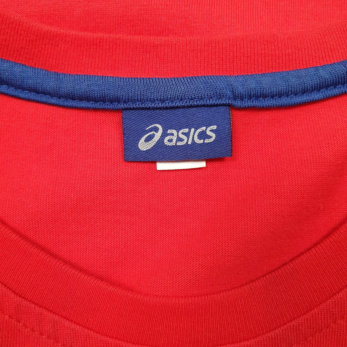 Mens Red Asics   T Shirt