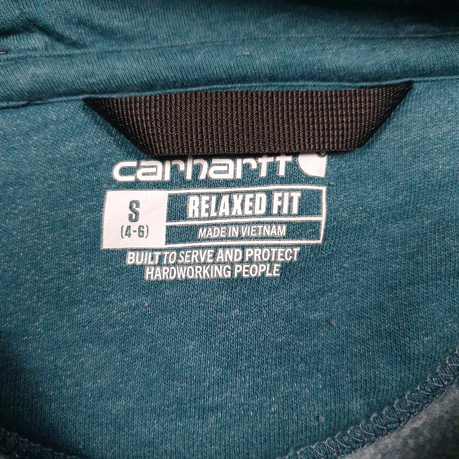 Womens Blue Carhartt  Hoodie Jumper