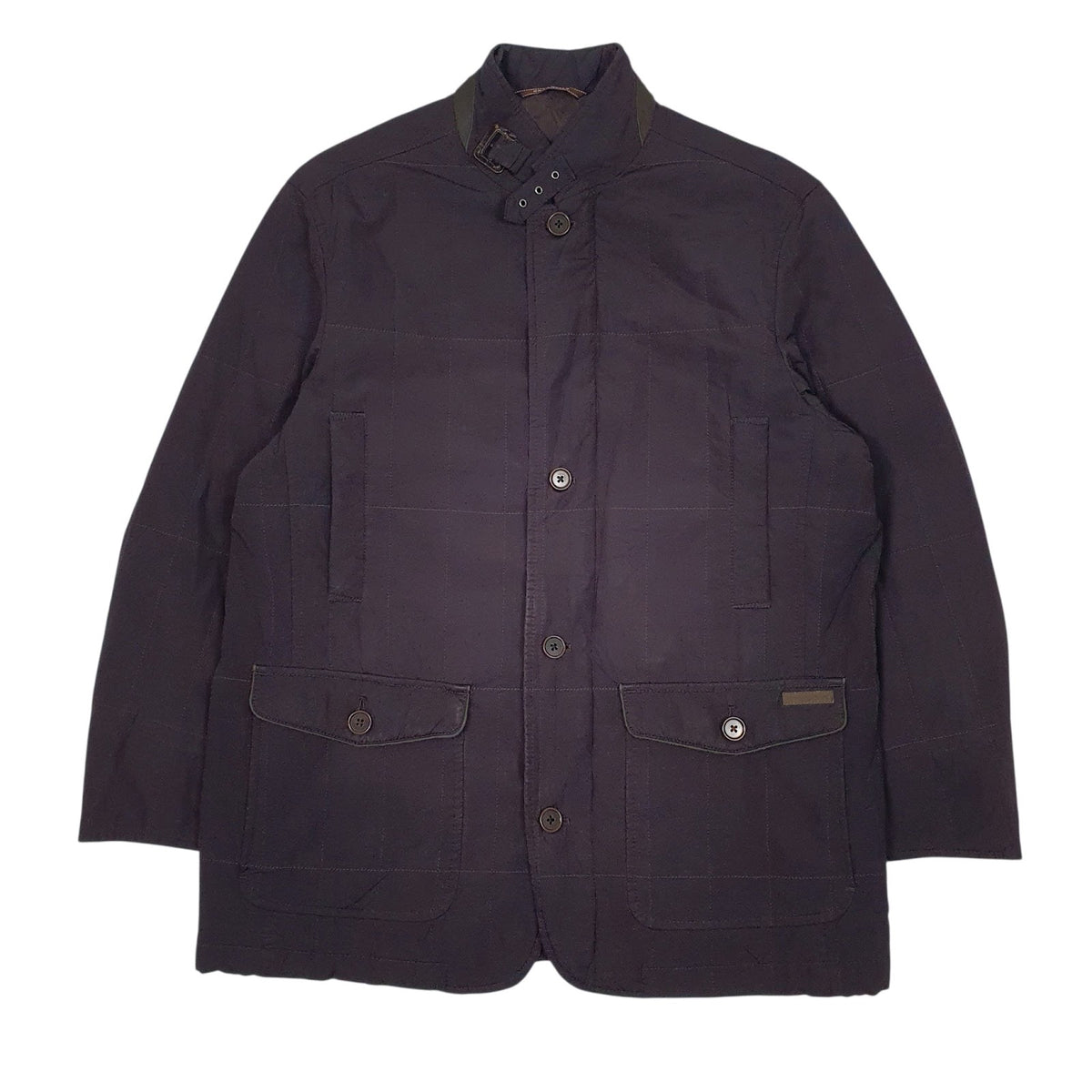Womens Purple Crocodile   Coat