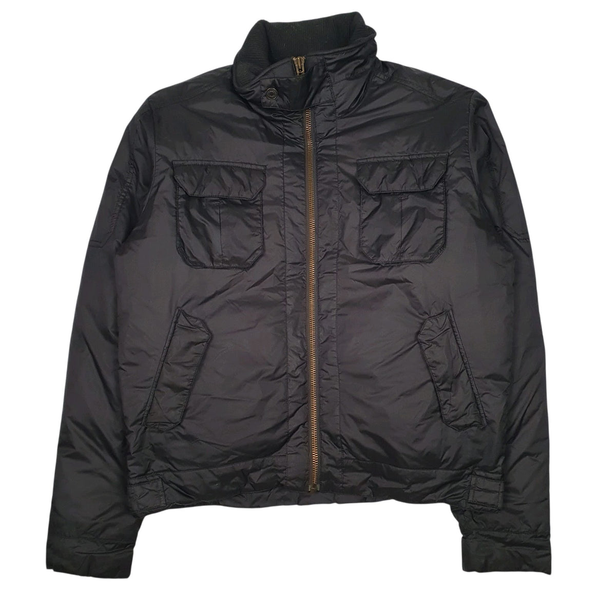 Womens Grey Calvin Klein Padded  Coat