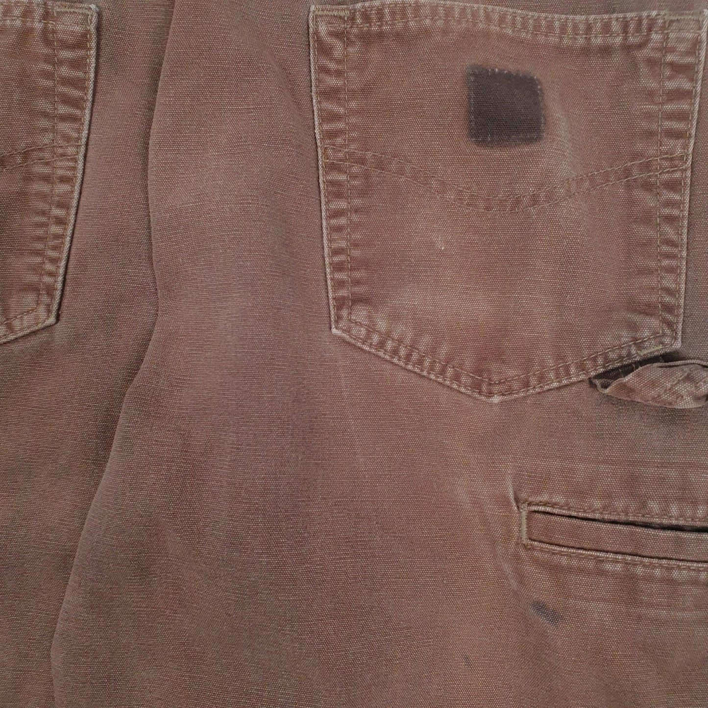 Mens Brown Carhartt B159 DKB Workwear  Trousers