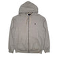 Mens Grey Polo Ralph Lauren Hoodie Full Zip Jumper