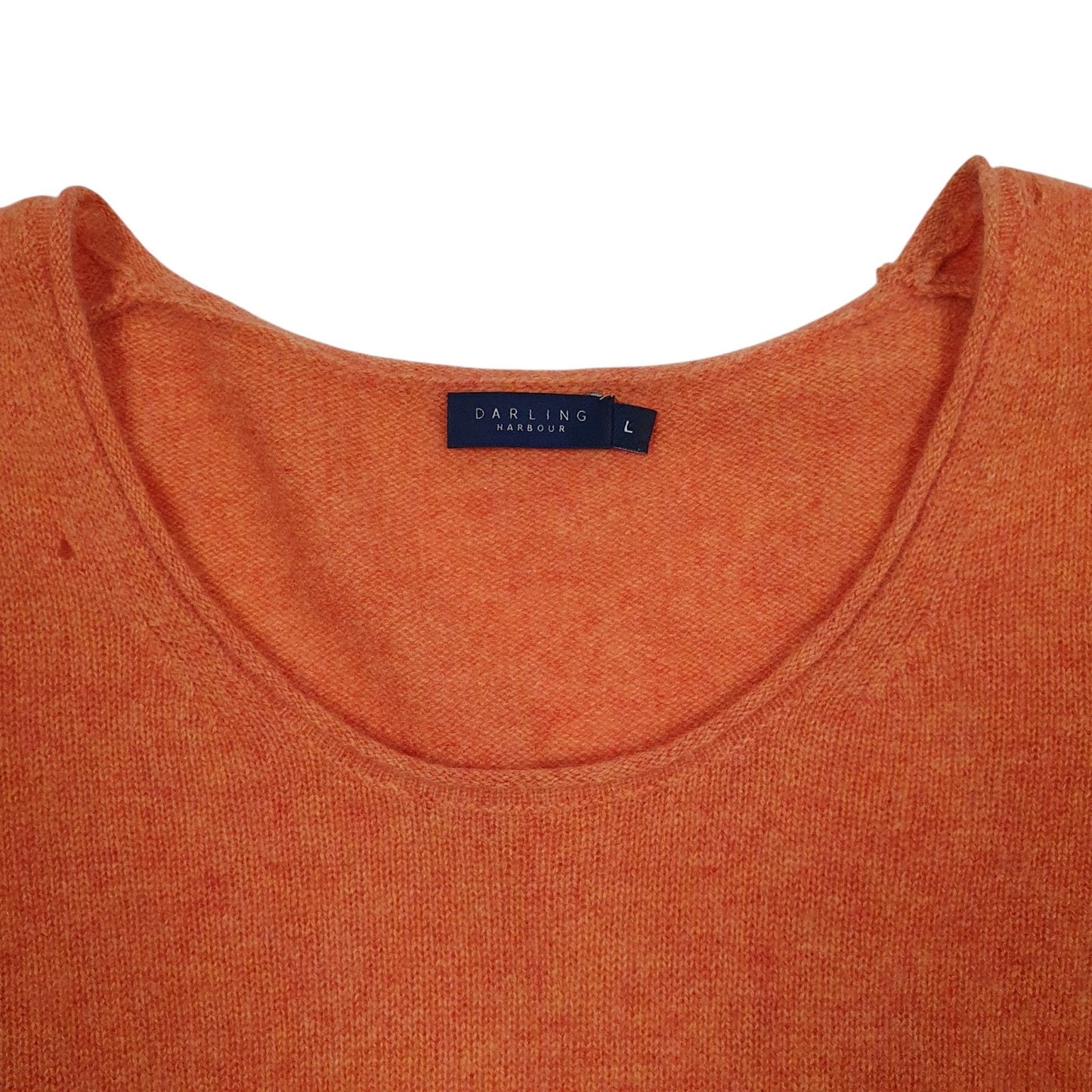 Womens Orange Darling Harbour  Crewneck Jumper