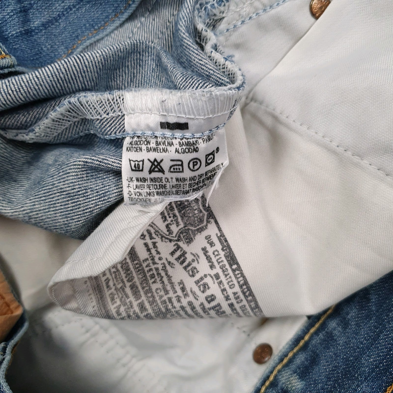 Mens Blue Levis   Jeans