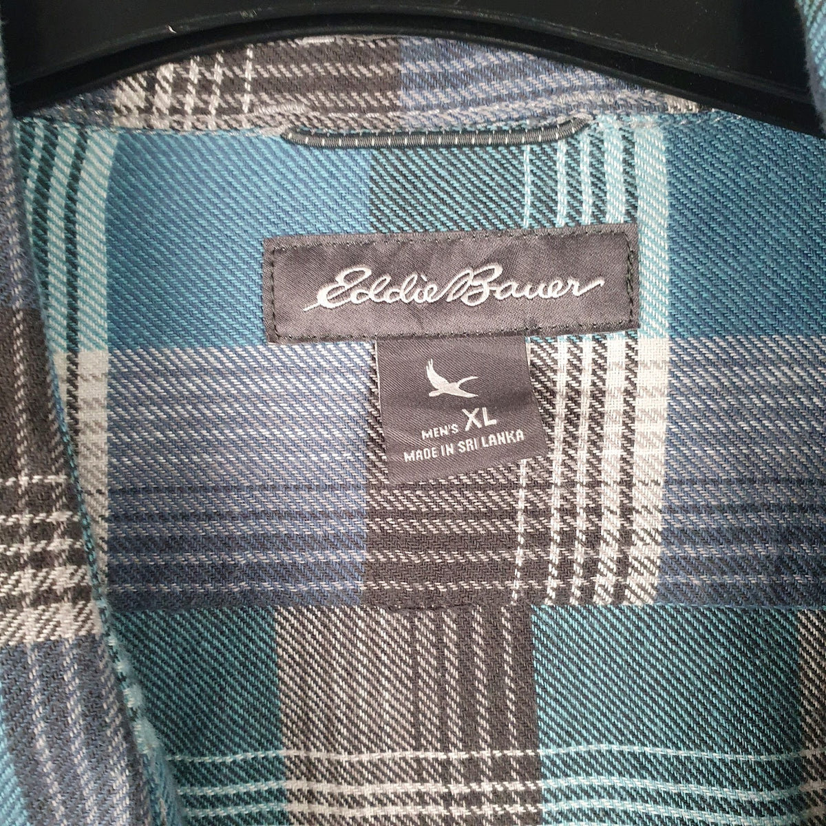 Mens Blue Eddie Bauer   Shirt