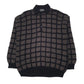 Mens Grey Stefanel  Quarter Zip Jumper