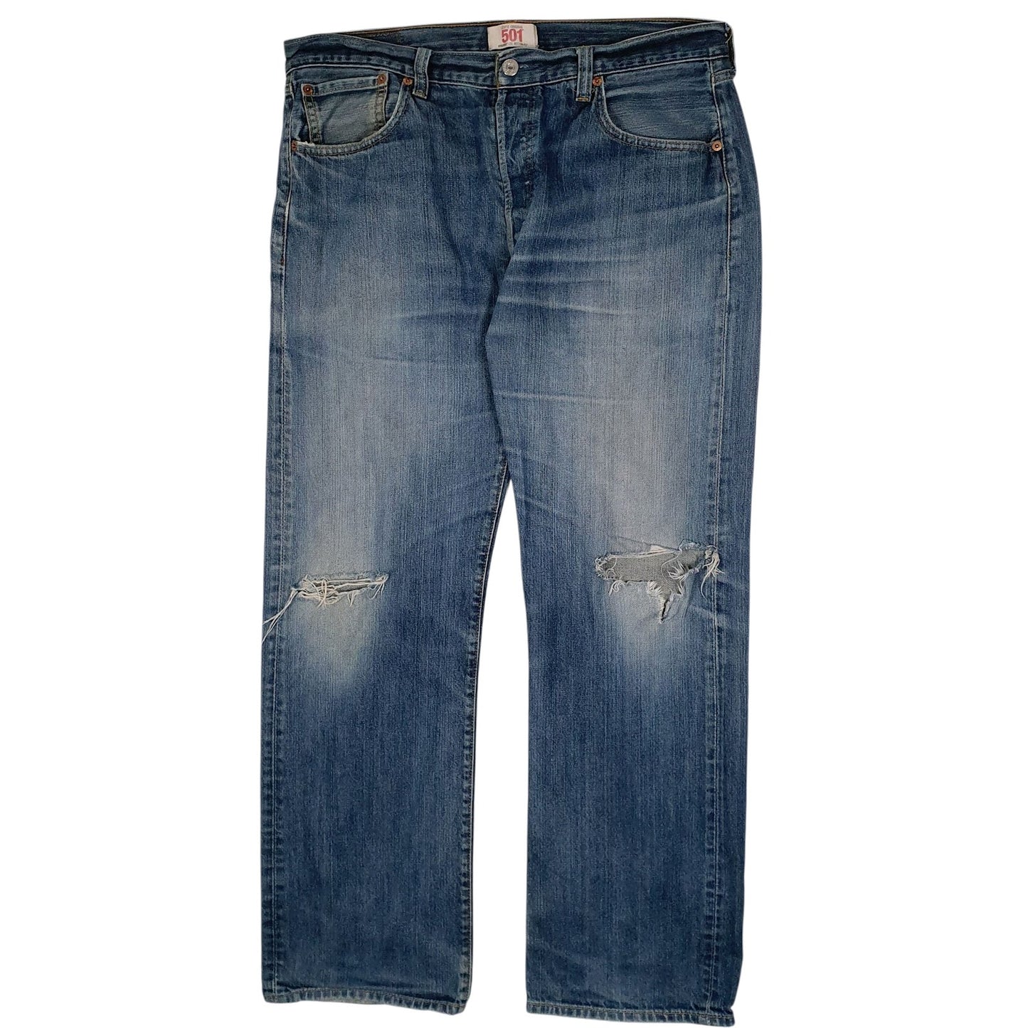 Mens Blue Levis  501 JeansW36 L30