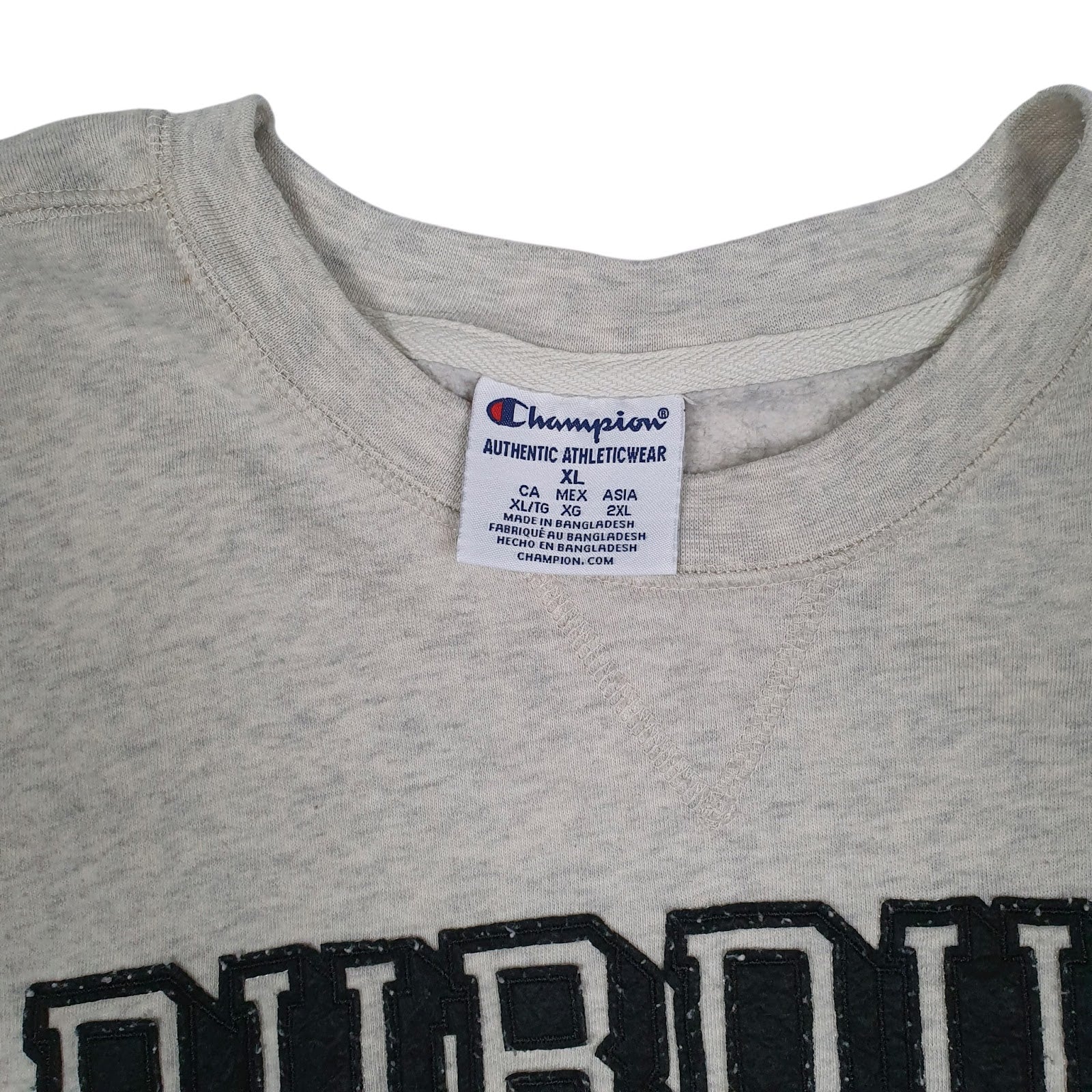 Mens Grey Champion Purdue Boilermakers Crewneck Jumper