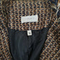 Womens Brown Classics Check  Coat