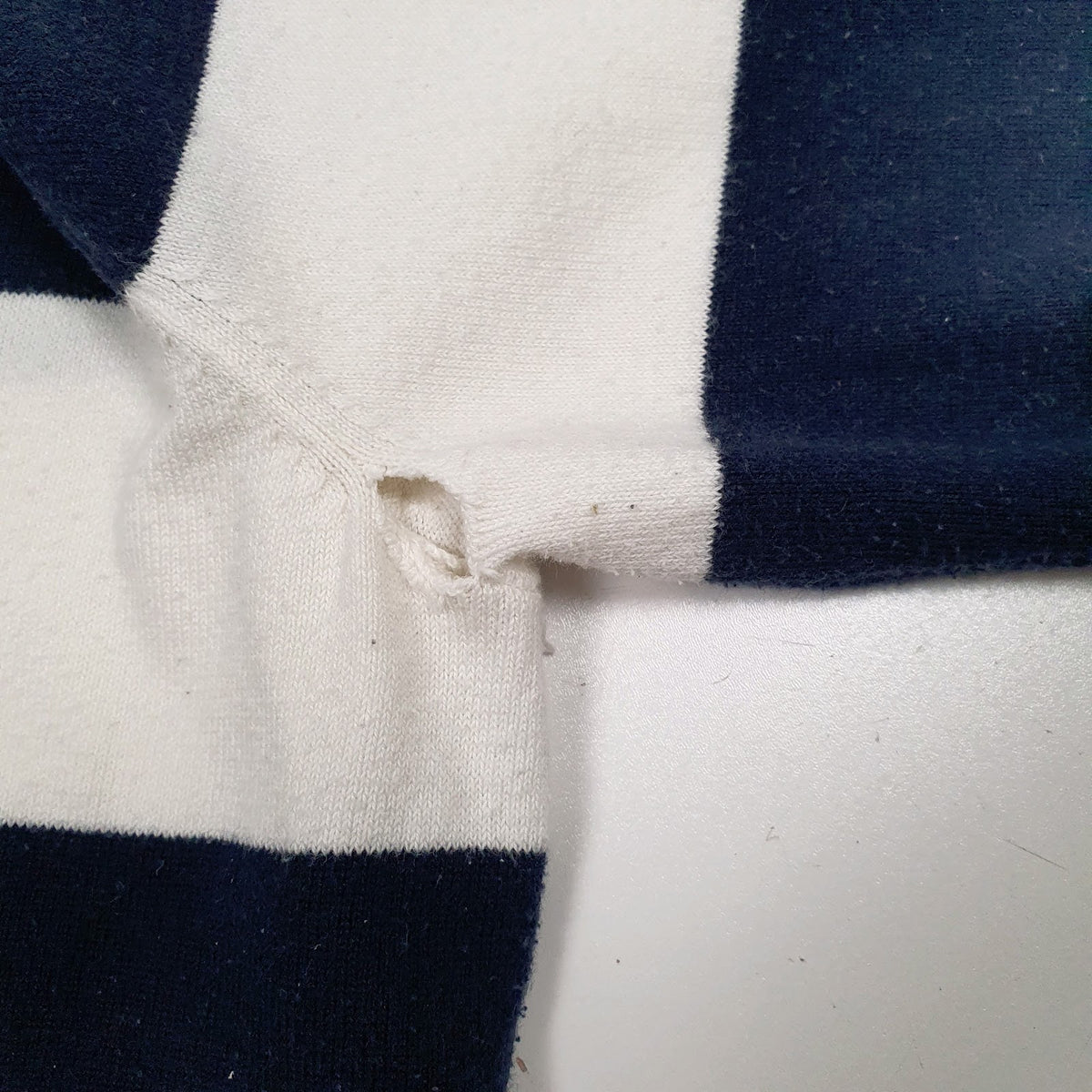 Mens Navy Tommy Hilfiger  V Neck Jumper