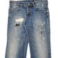 Womens Blue Cavalli Distressed  Jeans
