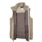 Womens Cream Patagonia Retro X Deep Pile Vest Bodywarmer Gilet Jumper