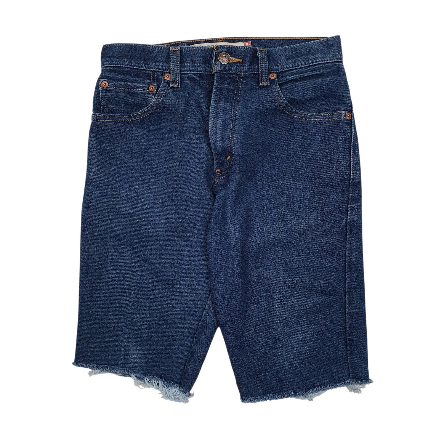 Mens Blue Levis 517 Cut Off Denim Shorts