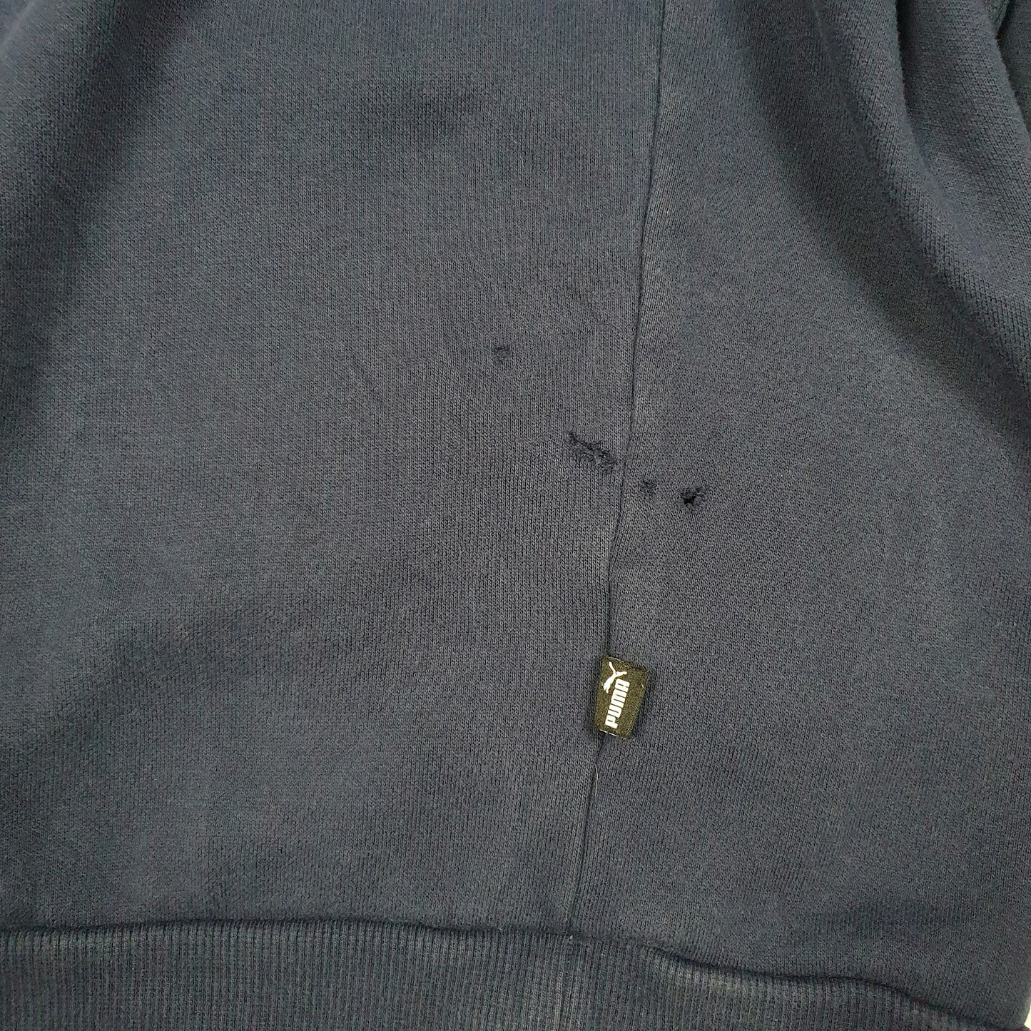 Mens Navy Puma  Hoodie Jumper