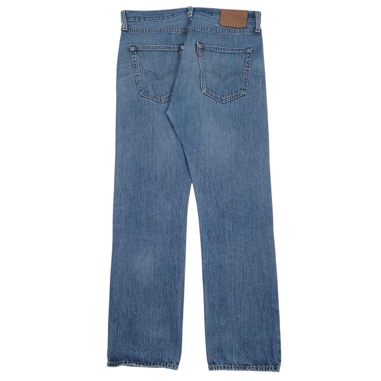 Mens Blue Levis Distressed  Jeans