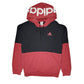 Mens Red Adidas Lightweight Hoodie Jumper