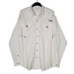 Mens White Columbia Sportswear Company PFG Fishing Omni Shade Long Sleeve Shirt
