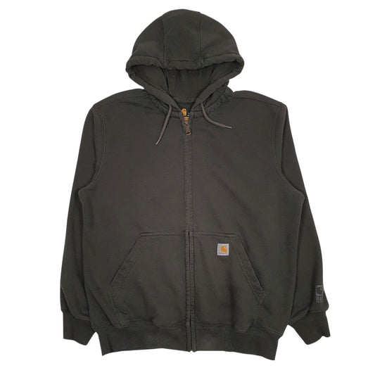 Mens Green Carhartt  Full Zip Jumper