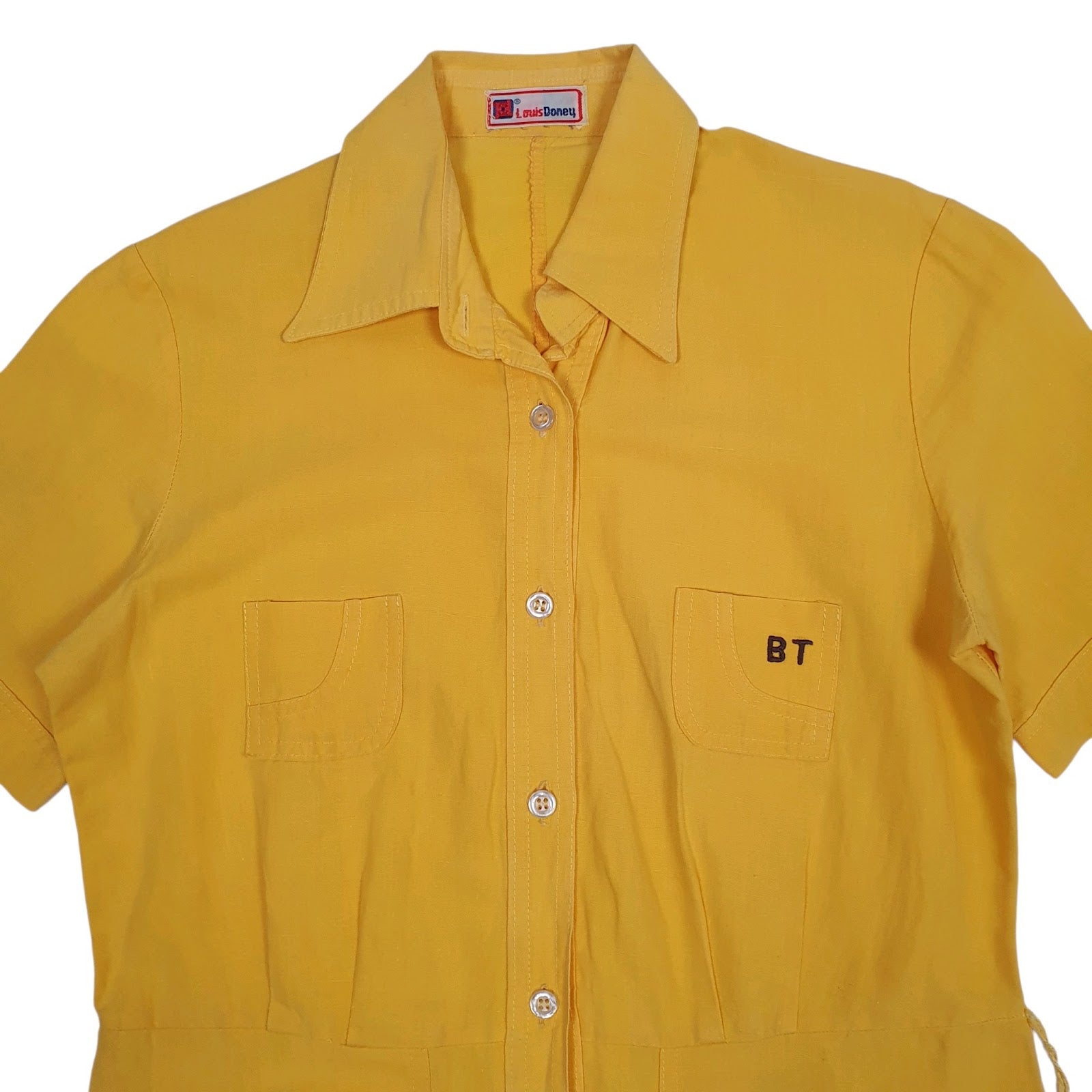 Womens Yellow Louis Doney   Dress