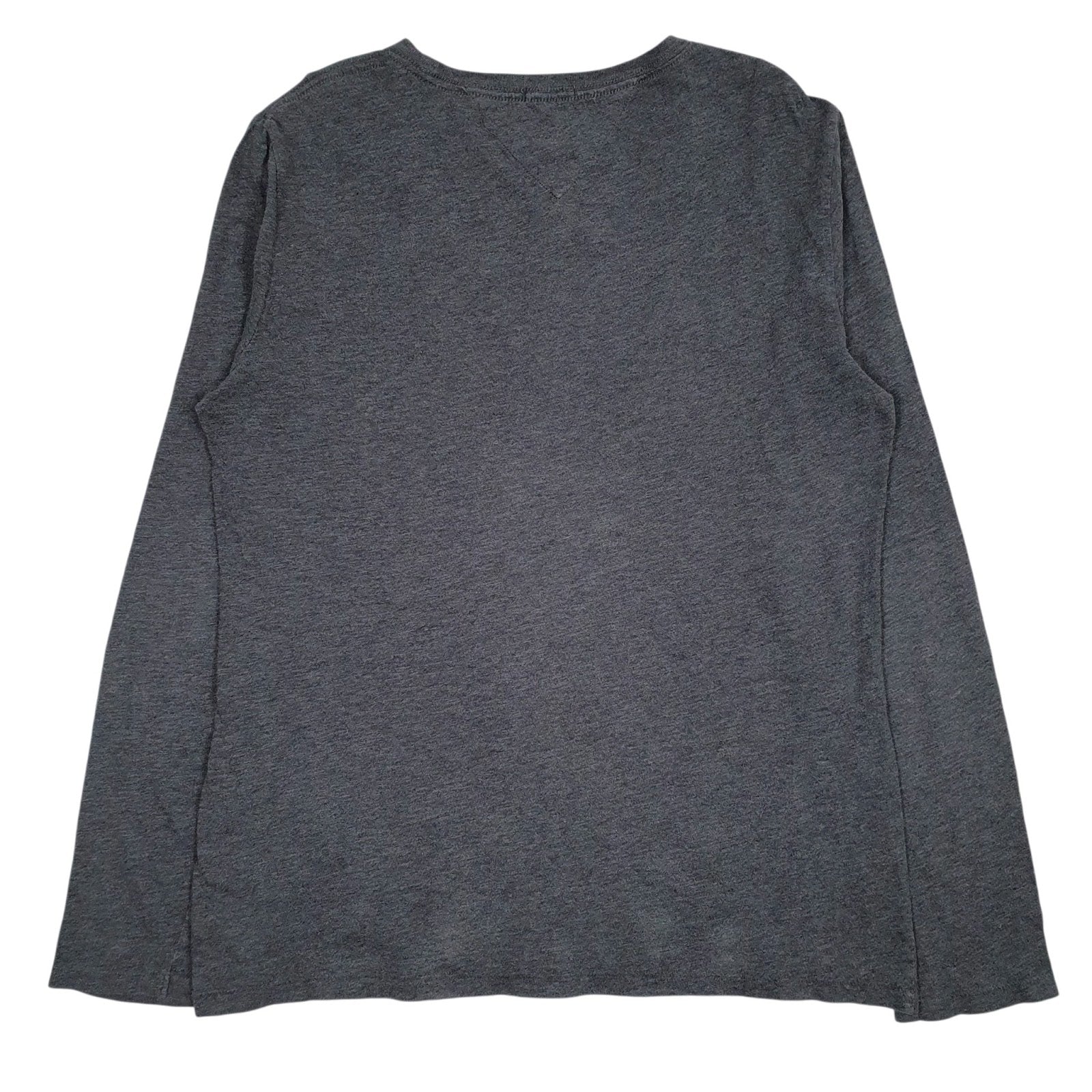 Mens Grey Tommy Hilfiger Spellout  T Shirt