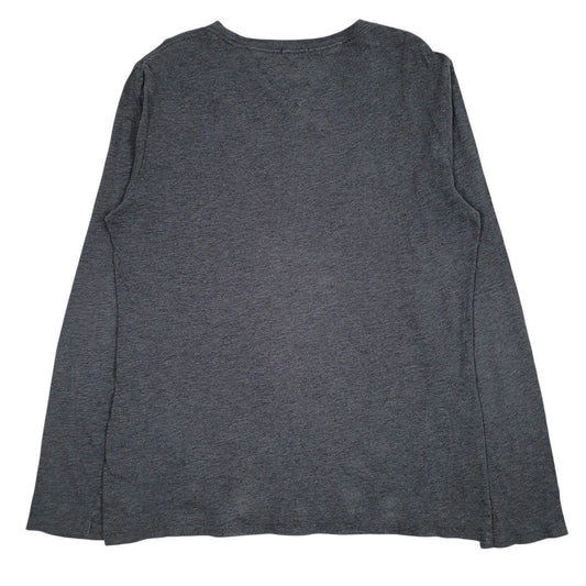 Mens Grey Tommy Hilfiger Spellout  T Shirt
