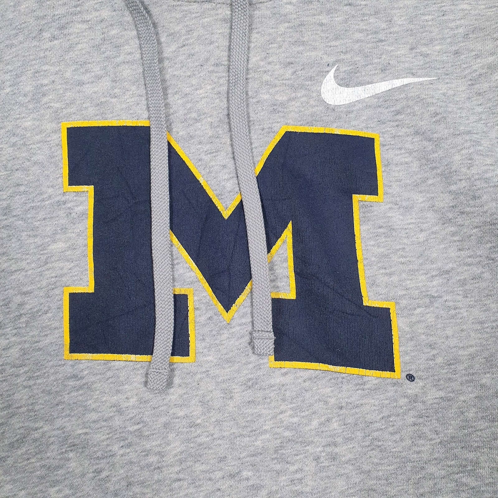 Mens Grey Nike  Hoodie Jumper