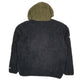 Mens Black Champion Sherpa Hoodie Jumper