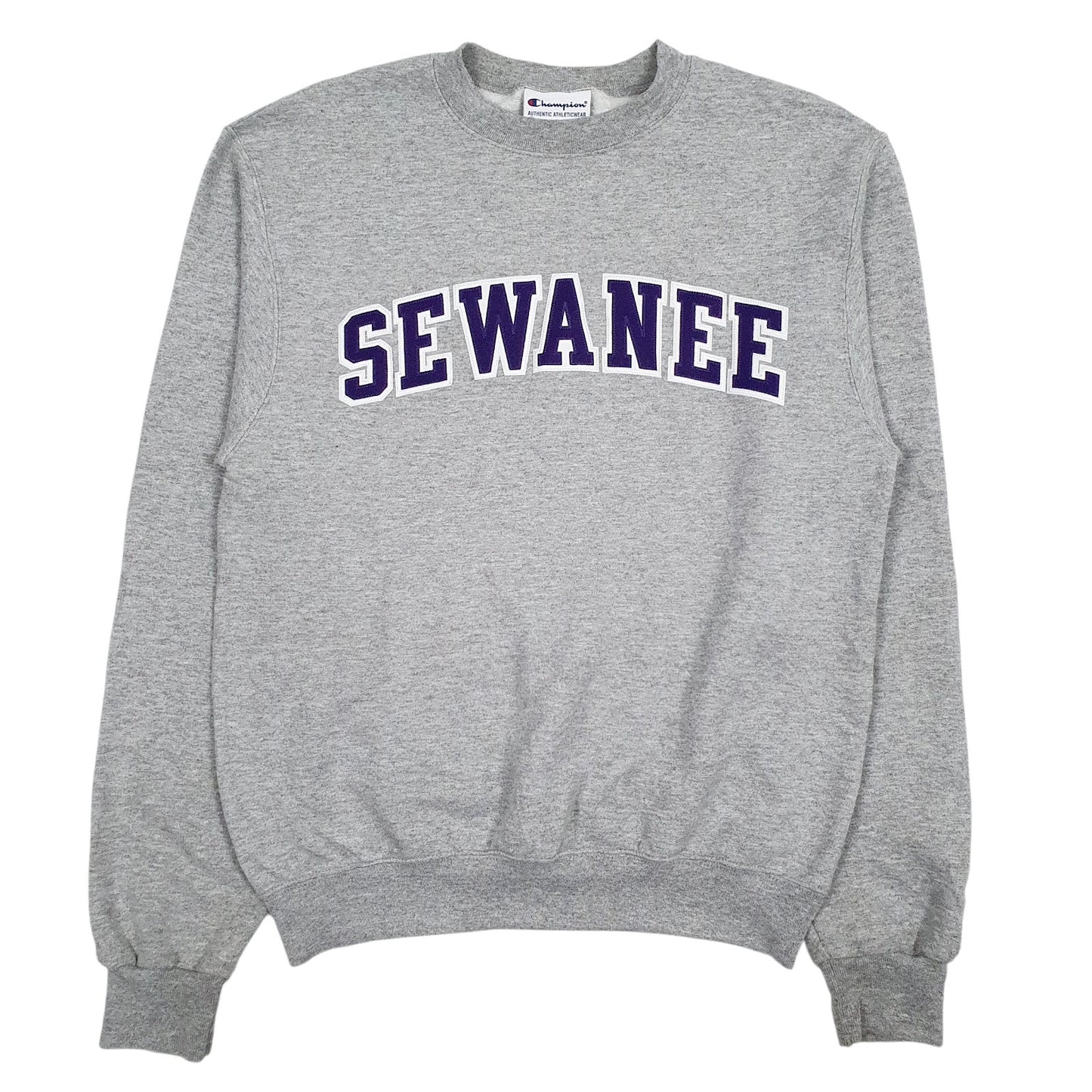 Mens Grey Champion Sewanee Crewneck Jumper