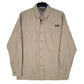 Mens Brown Eddie Bauer Hiking Long Sleeve Shirt