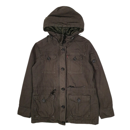 Womens Green Levis   Coat