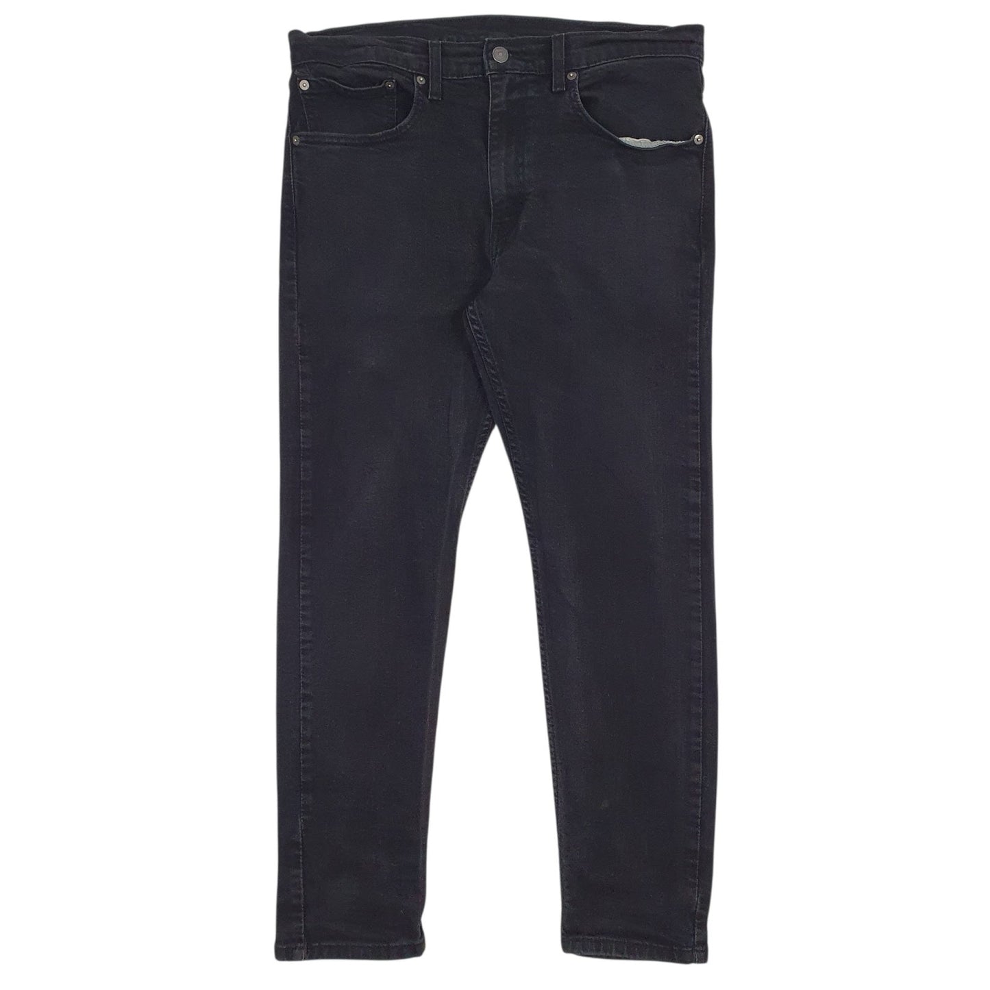 Mens Black Levis  512 JeansW34 L27