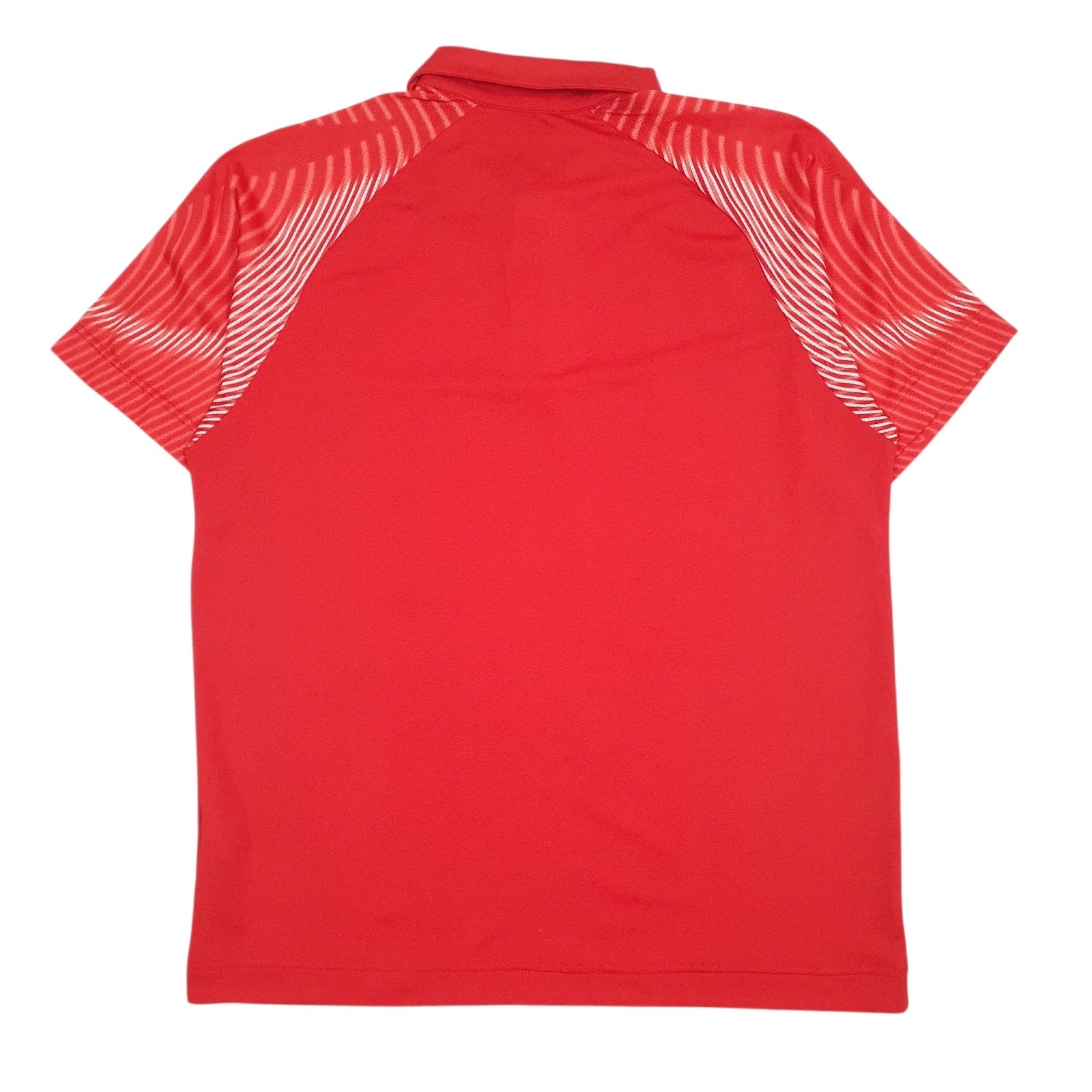 Mens Red Fila Active Wear Performa  Polo Shirt