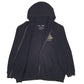 Mens Black Hard Rock  Full Zip Jumper