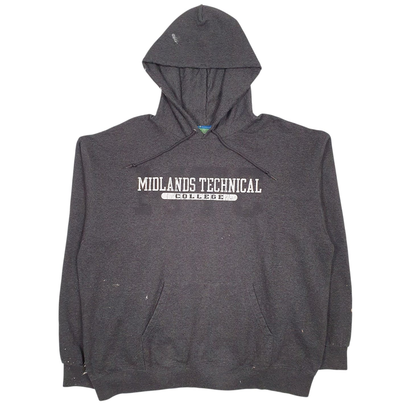 Mens Grey Champion  Hoodie Jumper