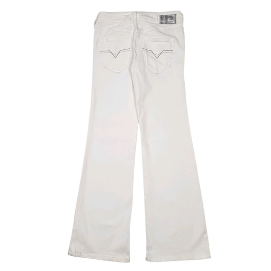 Womens White Diesel   Jeans