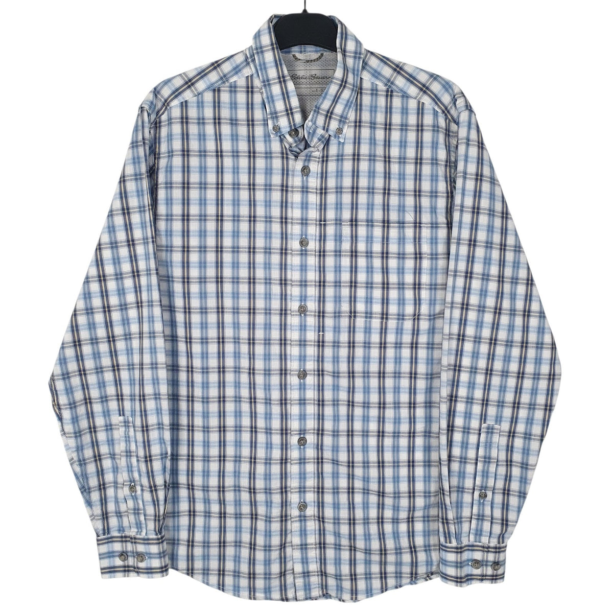 Mens White Eddie Bauer  Long Sleeve Shirt