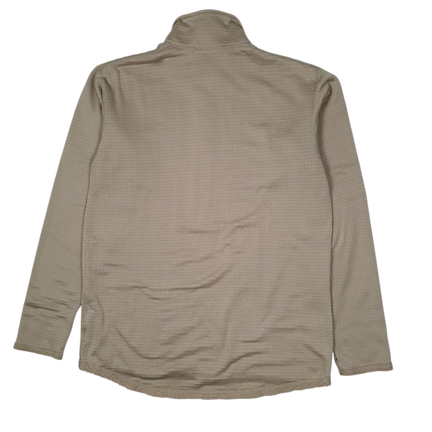 Mens Beige Peckham Inc Military Quarter Zip Jumper
