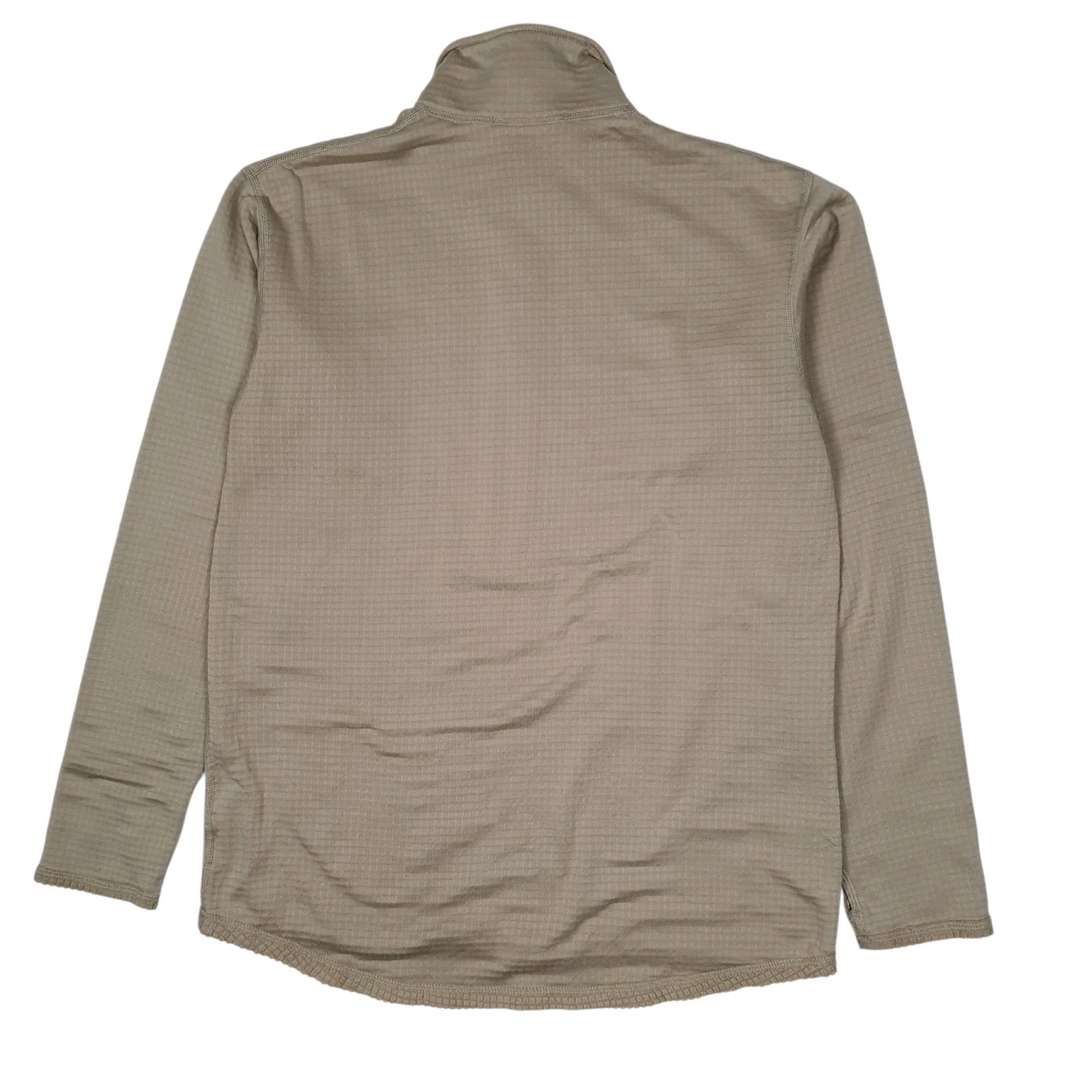 Mens Beige Peckham Inc Military Quarter Zip Jumper