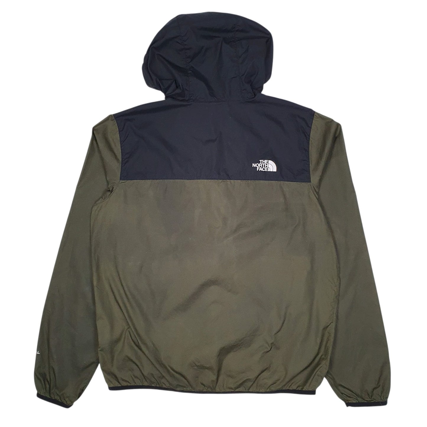 Mens Green The North Face Windwall Hoodie Coat