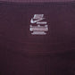 Womens Burgundy Nike  Crewneck Jumper