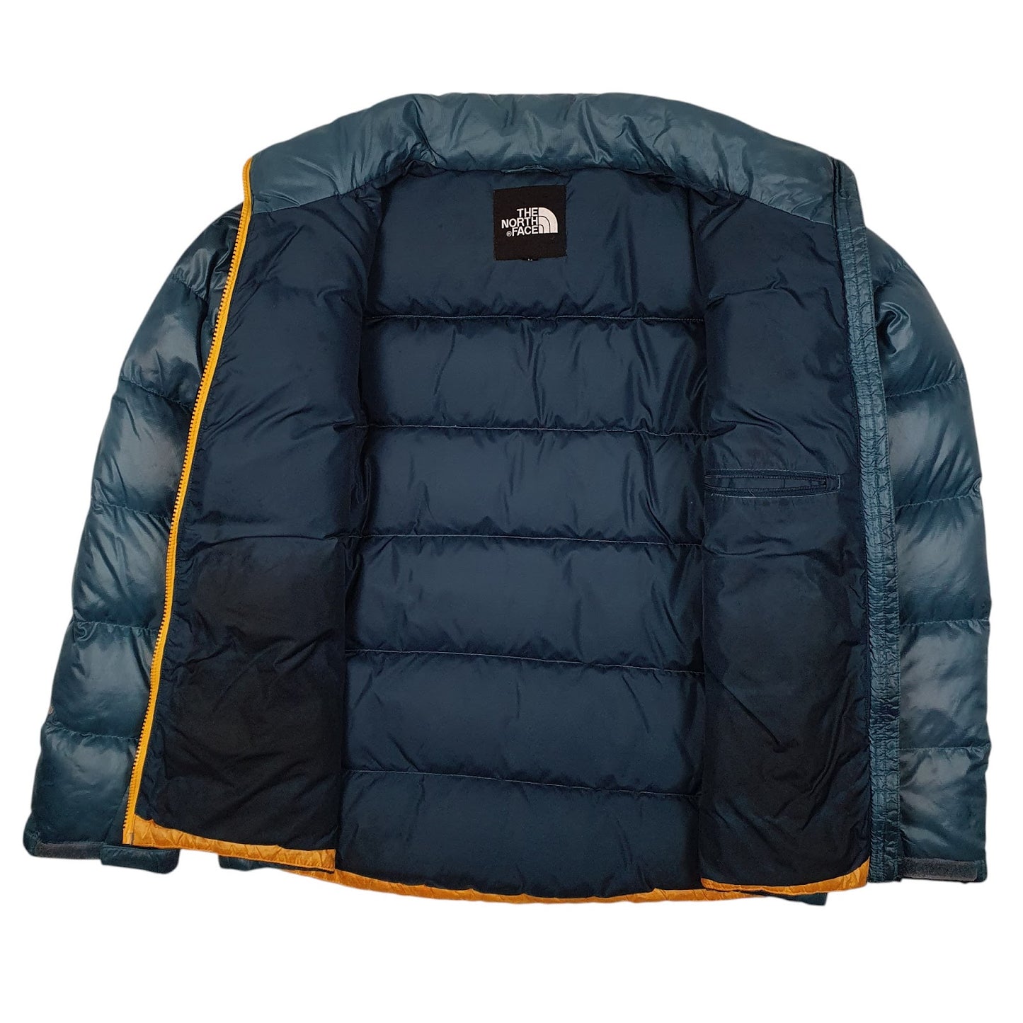 Mens Blue The North Face Nuptse  Coat