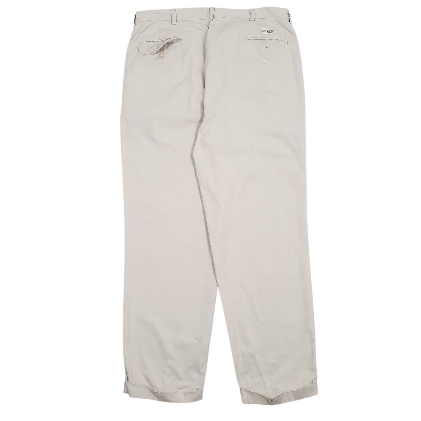 Mens Cream Polo Ralph Lauren   Trousers