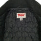 Mens Black Levis Windbreaker Bomber  Coat